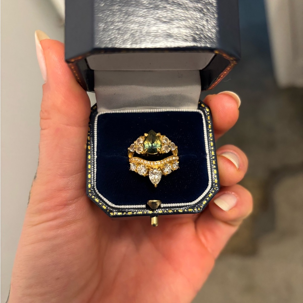 Digby & Iona custom ring set